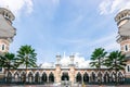 View of Masjid Jamek Sultan Adul Samad Mosque since 1907 in Kuala Lumpur