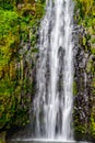 View of Materuni waterfall at foot of mountain Kilimanjaro not far from the city Moshi, Tanzania