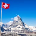 View of the Matterhorn - Zermatt, Switzerland Royalty Free Stock Photo