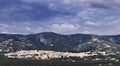 A view of Mattinata city, Gargano - Apulia