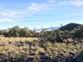 View from Mauna Kea Mountain on Big Island in Hawaii. Royalty Free Stock Photo