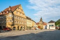 View at the Maximilian street in Bayreuth - Germany