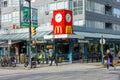 View of McDonald\'s restaurant on Robson street