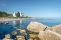 McLaren Chapel in Port-au-Persil, Quebec Royalty Free Stock Photo