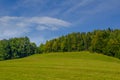 view of a meadow in austria stretched alongisde the famous semmering bahn walking track...IMAGE