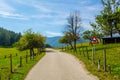 view of a meadow in austria stretched alongisde the famous semmering bahn walking track...IMAGE