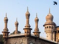 View of Mecca Masjid located in Hyderabad, Telangana, India.