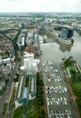 View on Media Harbour in Dusseldorf