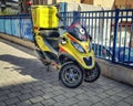 A view at medical scooter Piaggio MP3 in Israel