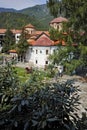 view of Medieval Bachkovo Monastery Royalty Free Stock Photo