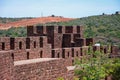 Medieval castle battlements, Silves, Portugal.