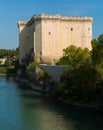 View of medieval castle of Tarascon Royalty Free Stock Photo