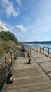 View of Medieval Fort Forte De Sao Clemente Over the Mira River Vila Nova De Milfontes, Portugal, Rota Vicentina Coast Royalty Free Stock Photo