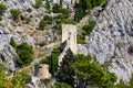 Omis. Mirabela Fort on the rock.