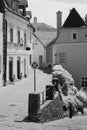 View on medieval Houses in Krems, Lower Austria