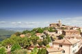 View of the medieval Italian town