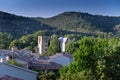 View on medieval town, Allemagne-en-Provence, Provence Royalty Free Stock Photo