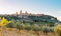 View of the medieval town and towers of San Gimignano, Tuscany, Italy Royalty Free Stock Photo