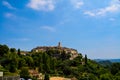 View of the medieval village of Saint Paul de Vence in Provence Royalty Free Stock Photo