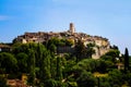 View of the medieval village of Saint Paul de Vence in Provence Royalty Free Stock Photo