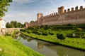 Fortified historic medieval town