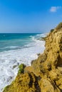 Mediterranean beach of Ashkelon National Park