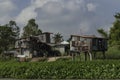 View from the Mekong to the shore area.