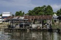 View from the Mekong to the shore area.