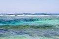 View on Melasti beach on Bali, Indonesia Royalty Free Stock Photo