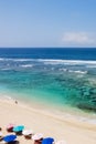 View on Melasti beach on Bali, Indonesia