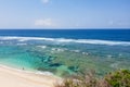 View on Melasti beach on Bali, Indonesia