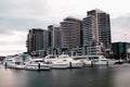 View of Melbourne Docklands Royalty Free Stock Photo