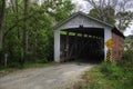 View of Melcher Covered Bridge in Indiana, United States