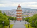 View of a memorial In memory of the seamen who were lost in a peace time. Murmansk