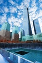 View of memorial 911 in New York, USA Royalty Free Stock Photo