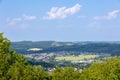 View of Menden Lendringsen in the Sauerland Royalty Free Stock Photo