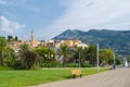 View of Menton, France