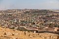 View from Merenides tombs to Fez cityscape, Morocco Royalty Free Stock Photo