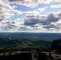 View of Meriden CT from Castle Craig