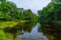 Mersey river, in Kejimkujik National Park Royalty Free Stock Photo