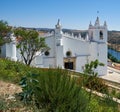 Main church - a former mosque (Igreja matriz). Mertola. Baixo Alentejo. Portugal Royalty Free Stock Photo