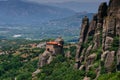 View of the Meteora monasteries. Kalambaka. Greece.