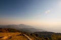 The view from Methanidonnoppha stupa in Inthanon national park