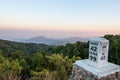 The view from Methanidonnoppha stupa in Inthanon national park