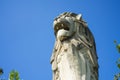 View of the 37-metre-tall Merlion on Sentosa