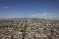 View of Mexico City from Latin American tower Mexico City Royalty Free Stock Photo