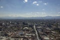 View of Mexico City from Latin American tower Royalty Free Stock Photo