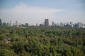View of Mexico City skyline Royalty Free Stock Photo