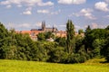 View of the Michaelsberg monastery in Bamberg, Germany