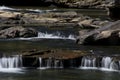 View of middle fork river detail Royalty Free Stock Photo